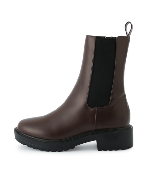 ROPE' PICNIC（ロペピクニック）の「【WEB限定カラー:ブラウン】晴雨兼用/軽量サイドゴアプラットフォームブーツ（ブーツ・レディース・ブラック/ブラウン・L/M/S）」の16枚目の写真