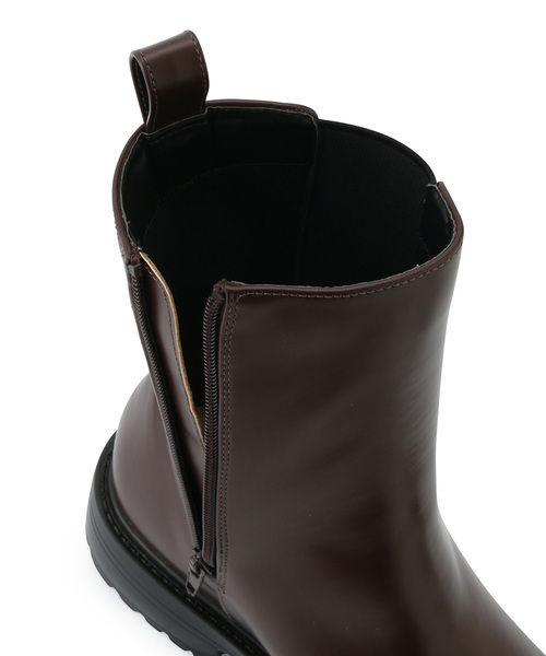 ROPE' PICNIC（ロペピクニック）の「【WEB限定カラー:ブラウン】晴雨兼用/軽量サイドゴアプラットフォームブーツ（ブーツ・レディース・ブラック/ブラウン・L/M/S）」の20枚目の写真