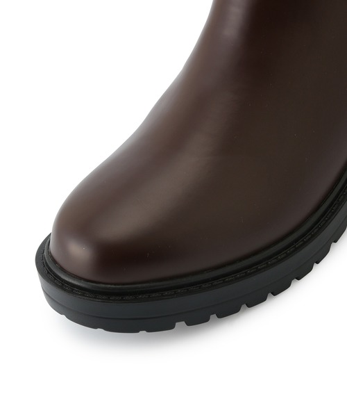 ROPE' PICNIC（ロペピクニック）の「【WEB限定カラー:ブラウン】晴雨兼用/軽量サイドゴアプラットフォームブーツ（ブーツ・レディース・ブラック/ブラウン・L/M/S）」の6枚目の写真