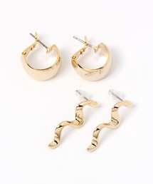 メタルセットピアス