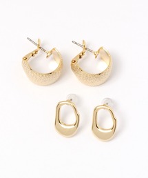 メタルセットピアス