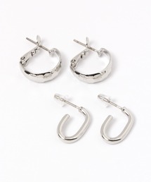 メタルセットピアス