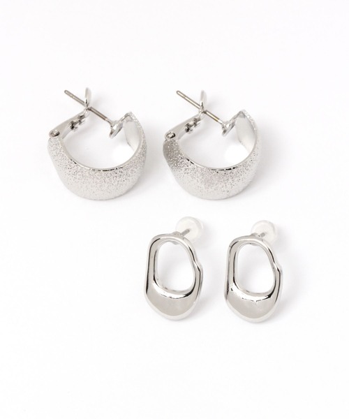 niko and...(ニコアンド)の「メタルセットピアス(ピアス(両耳用)・レディース・その他1/その他2/その他3/その他4/その他5/その他6・0)」の6枚目の写真