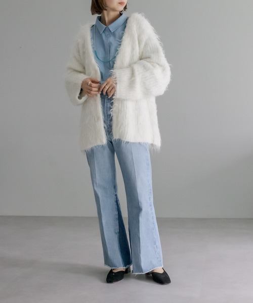 mystic（ミスティック）の「ai no de kojimaフレア（デニムパンツ・レディース・ブルー系その他・M/S/L）」の13枚目の写真