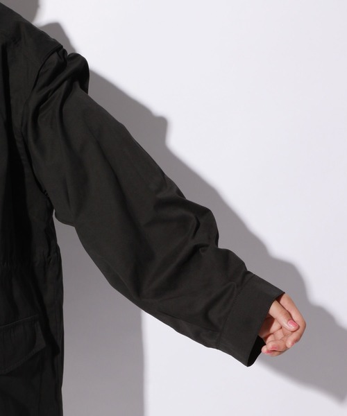 repipi armario（レピピ アルマリオ）の「2WAYミリタリーコート（ミリタリージャケット・キッズ・ブラック/カーキ・SMALL/MEDIUM/LARGE）」の22枚目の写真