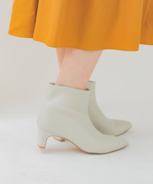 RODE SKO（ロデスコ）の「ソフトショートブーツ（ブーツ・レディース・モカ/ブラック/アイボリー・37/38/36）」の10枚目の写真