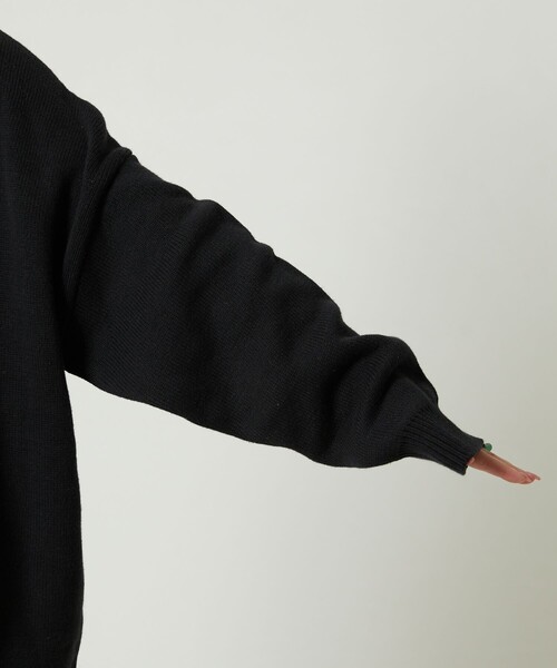 FREAK'S STORE（フリークスストア）の「【限定展開】クルーネックコットンニットカーディガン（カーディガン/ボレロ・レディース・グレー/ブラック/ベージュ/レッド/オリーブ/ブルー・ﾌﾘ-）」の21枚目の写真