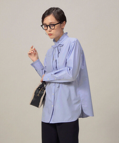 NOLLEY'S プリーツフリルシャツ ポンチョセット NOLLEY'S プリーツ