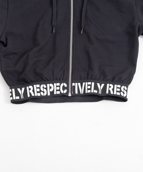 SILVER BULLET（シルバーバレット）の「『BANANA TRIP/バナナトリップ』RESPECTIVELY リブZIP プリントフードパーカー【b】（パーカー・レディース・ブラック/カモフラージュ・M/L）」の13枚目の写真