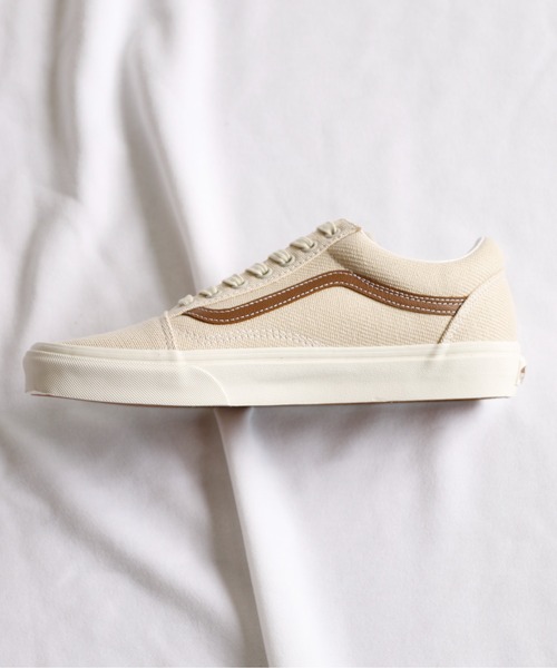 And A（アンドエー）の「VANS ヴァンズ / OLD SKOOL オールドスクール デザートツイル キャンバスローカットスニーカー / VN0A5KRSBD4 VN0A5JMIBUE（スニーカー・レディース・ベージュ/オリーブ・23cm/24cm/23.5cm/24.5cm）」の10枚目の写真