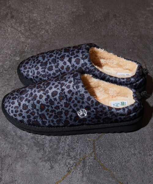 FREAK'S STORE（フリークスストア）の「WEB限定 FREAK'S STORE OUTDOORS/フリークスアウトドアーズ CAMP MOC/キャンプモック/スリッポン/ファーサンダル（スリッポン・メンズ・ブラック/オリーブ/グレー系その他/レオパード・23/24/25/26/27/28）」の13枚目の写真