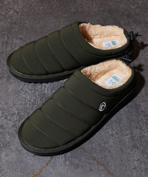 FREAK'S STORE（フリークスストア）の「WEB限定 FREAK'S STORE OUTDOORS/フリークスアウトドアーズ CAMP MOC/キャンプモック/スリッポン/ファーサンダル（スリッポン・メンズ・ブラック/オリーブ/グレー系その他/レオパード・23/24/25/26/27/28）」の10枚目の写真