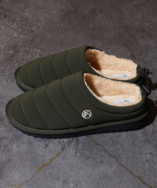 FREAK'S STORE（フリークスストア）の「WEB限定 FREAK'S STORE OUTDOORS/フリークスアウトドアーズ CAMP MOC/キャンプモック/スリッポン/ファーサンダル（スリッポン・メンズ・ブラック/オリーブ/グレー系その他/レオパード・23/24/25/26/27/28）」の16枚目の写真