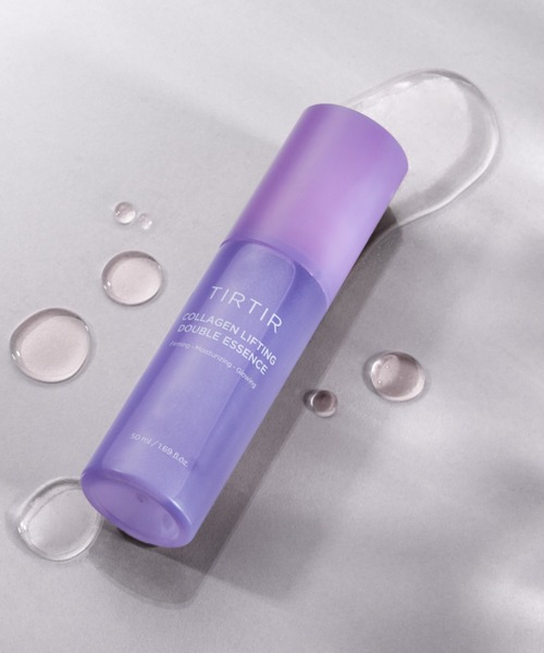 TIRTIR（ティルティル）の「【入荷禁止】COLLAGEN LIFTING DOUBLE ESSENSE（化粧水・レディース・パープル・FREE）」の4枚目の写真