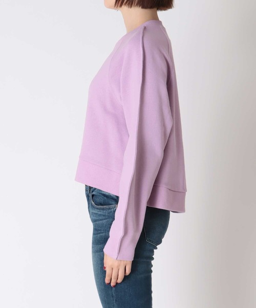 MARECHAL TERRE（マルシャルテル）の「【MARECHAL TERRE / マルシャルテル】ウェーブスリーブトレーナー（スウェット・レディース・ピンク/グリーン/オフホワイト・38）」の5枚目の写真