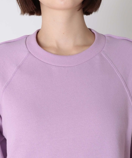 MARECHAL TERRE（マルシャルテル）の「【MARECHAL TERRE / マルシャルテル】ウェーブスリーブトレーナー（スウェット・レディース・ピンク/グリーン/オフホワイト・38）」の7枚目の写真