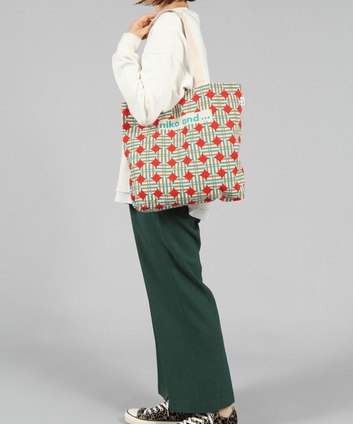オリジナルレトロ柄トートバッグ トートバッグ Niko And ニコアンド のファッション通販 Zozotown