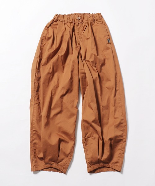 F.O.KIDS（エフオーキッズ）の「F.O.KIDS/エフオーキッズ ワイドタックパンツ（スラックス・キッズ・ブラック/ブラウン/ブルー・130/140）」の3枚目の写真