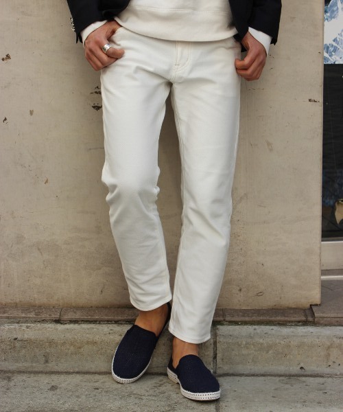 EDIFICE（エディフィス）の「◇RIVIERAS/リベエラ CLASSICキャンバスメッシュスニーカー（スニーカー・メンズ・ネイビー/イエロー/ブラック/グリーン/ブルー/ホワイト・40/42/44/43/41）」の8枚目の写真