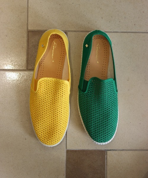 EDIFICE（エディフィス）の「◇RIVIERAS/リベエラ CLASSICキャンバスメッシュスニーカー（スニーカー・メンズ・ネイビー/イエロー/ブラック/グリーン/ブルー/ホワイト・40/42/44/43/41）」の10枚目の写真