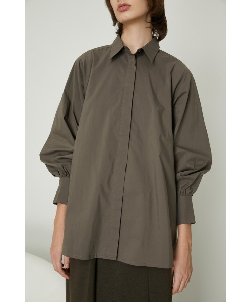 RIM.ARK(リムアーク)の「Round volume SH(シャツ/ブラウス・レディース・ホワイト/ライトブルー/グレー・FREE)」の15枚目の写真