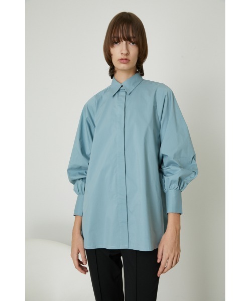 RIM.ARK(リムアーク)の「Round volume SH(シャツ/ブラウス・レディース・ホワイト/ライトブルー/グレー・FREE)」の22枚目の写真