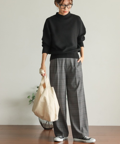 URBAN RESEARCH DOORS（アーバンリサーチドアーズ）の「TRチェックトラウザー（その他パンツ・レディース・グレー系その他/ブラウン系その他・SMALL/MEDIUM）」の11枚目の写真