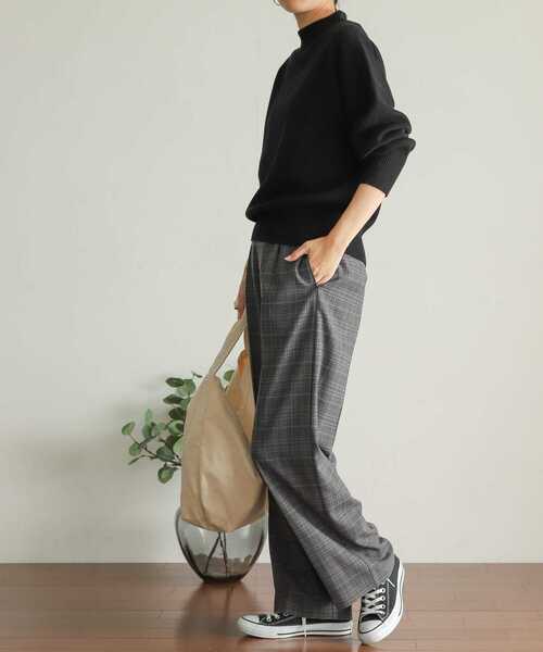 URBAN RESEARCH DOORS（アーバンリサーチドアーズ）の「TRチェックトラウザー（その他パンツ・レディース・グレー系その他/ブラウン系その他・SMALL/MEDIUM）」の6枚目の写真