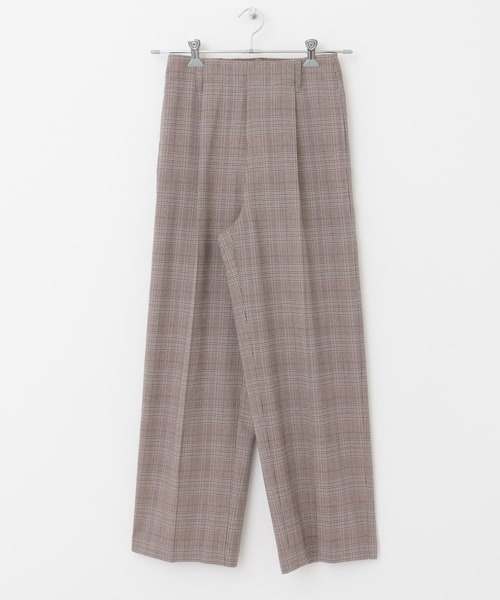 URBAN RESEARCH DOORS（アーバンリサーチドアーズ）の「TRチェックトラウザー（その他パンツ・レディース・グレー系その他/ブラウン系その他・SMALL/MEDIUM）」の8枚目の写真