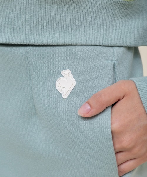 le coq sportif(ルコックスポルティフ)の「【WEB限定カプセルコレクション】 ダンボールスウェット ミドル丈スカート ルコック レディース スポーツ(スカート・レディース・ブラック/ブルー・SS/S/M(M)/L)」の10枚目の写真