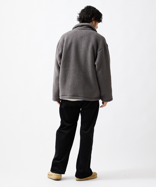 JOURNAL STANDARD（ジャーナルスタンダード）の「【STONE MASTER×JOURNAL STANDARD】 別注 BOMBER JACKET（ブルゾン・メンズ・チャコールグレー/ネイビー・MEDIUM/LARGE）」の5枚目の写真