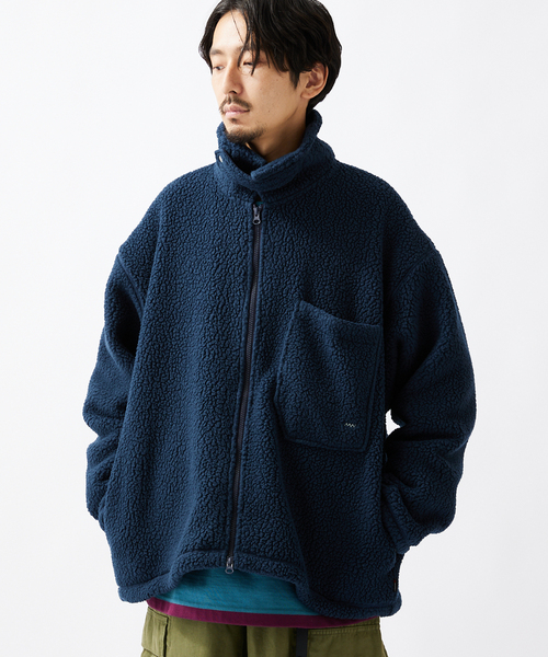 JOURNAL STANDARD（ジャーナルスタンダード）の「【STONE MASTER×JOURNAL STANDARD】 別注 BOMBER JACKET（ブルゾン・メンズ・チャコールグレー/ネイビー・MEDIUM/LARGE）」の20枚目の写真