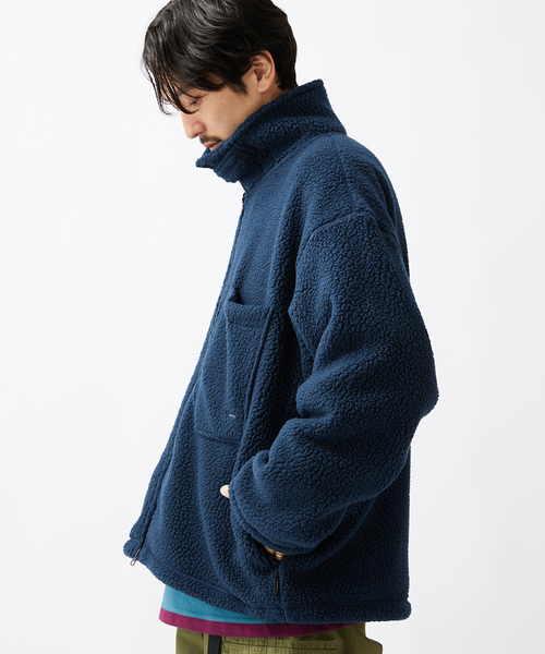 JOURNAL STANDARD（ジャーナルスタンダード）の「【STONE MASTER×JOURNAL STANDARD】 別注 BOMBER JACKET（ブルゾン・メンズ・チャコールグレー/ネイビー・MEDIUM/LARGE）」の22枚目の写真