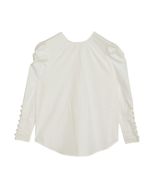 Ameri（アメリ）の「2WAY SHOULDER TUCK BLOUSE（シャツ