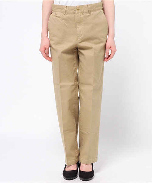 Rouge vif（ルージュヴィフ）の「ﾁﾉｸﾛｽﾊﾟﾝﾂ（チノパンツ・レディース・キャメル/ベージュ・36/34/38）」の3枚目の写真