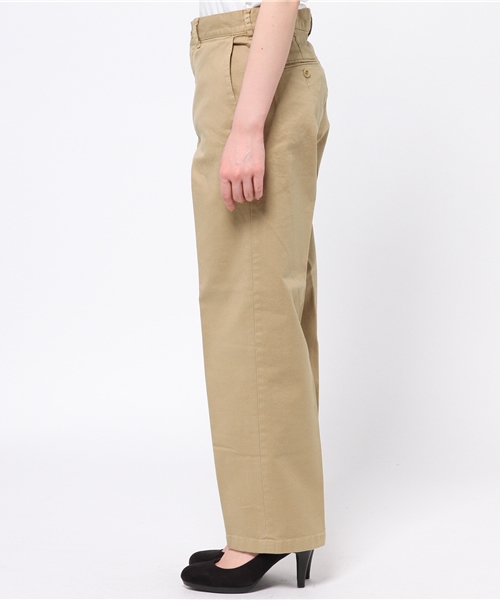 Rouge vif（ルージュヴィフ）の「ﾁﾉｸﾛｽﾊﾟﾝﾂ（チノパンツ・レディース・キャメル/ベージュ・36/34/38）」の4枚目の写真