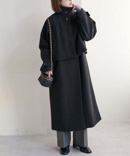 DISCOAT（ディスコート）の「【3WAY】レイヤードコート（その他