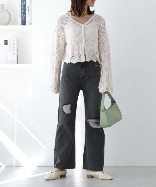 heaven by Marc Jacobs 透かし編みカーディガン ボレロ heaven by Marc Jacobs 透かし編みカーディガン ボレロ heaven by Marc