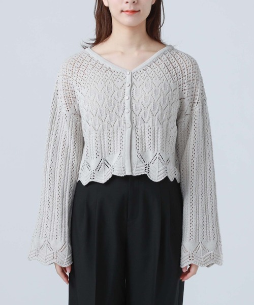 heaven by Marc Jacobs 透かし編みカーディガン ボレロ heaven by Marc Jacobs 透かし編みカーディガン ボレロ heaven by Marc