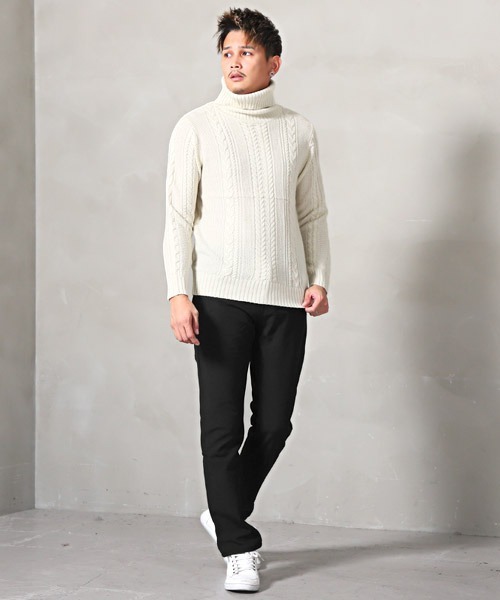 LUXSTYLE(ラグスタイル)の「裏ボアボンディングパンツ(チノパンツ・メンズ・カモフラージュ/ベージュ/ブラック・S/M/L/XL/XXL)」の13枚目の写真