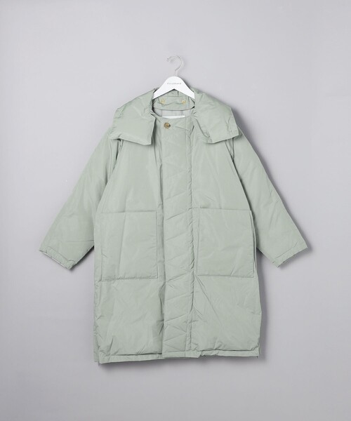 Firsthand(ファーストハンド)の「VACHEMENT/ヴァシュモン ロングタフタダウン / ダウンジャケット / 撥水加工(ダウンジャケット/コート・レディース・グレー/ネイビー・フリ-)」の1枚目の写真