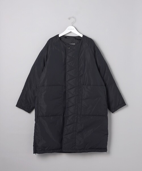 Firsthand(ファーストハンド)の「VACHEMENT/ヴァシュモン ロングタフタダウン / ダウンジャケット / 撥水加工(ダウンジャケット/コート・レディース・グレー/ネイビー・フリ-)」の3枚目の写真