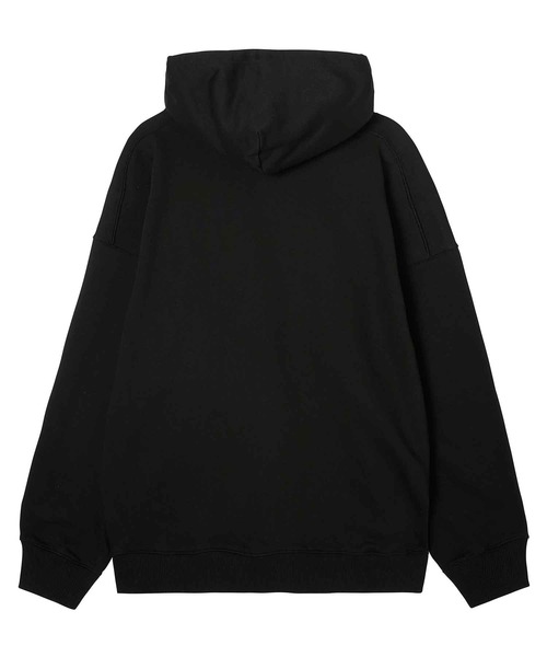 MILKFED.(ミルクフェド)の「BAR WAPPEN SWEAT HOODIE(パーカー・レディース・オフホワイト/アッシュ/ブラック・ONE SIZE)」の5枚目の写真