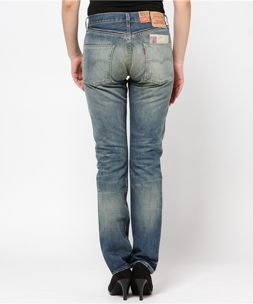 OUTLET（アウトレット）の「【DouDou】LEVIS/カスタムRodeo（デニムパンツ・レディース・ブルー・28/29）」の12枚目の写真
