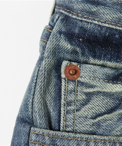 OUTLET（アウトレット）の「【DouDou】LEVIS/カスタムRodeo（デニムパンツ・レディース・ブルー・28/29）」の9枚目の写真