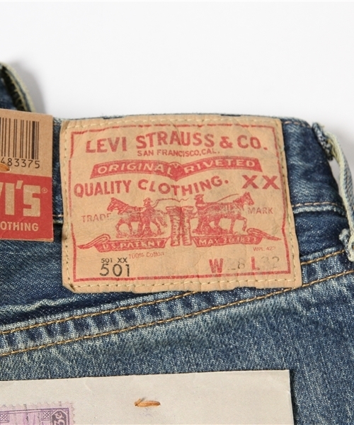 OUTLET（アウトレット）の「【DouDou】LEVIS/カスタムRodeo（デニムパンツ・レディース・ブルー・28/29）」の14枚目の写真