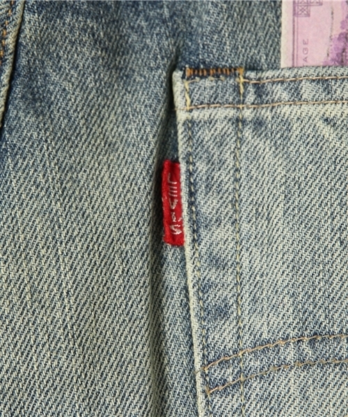 OUTLET（アウトレット）の「【DouDou】LEVIS/カスタムRodeo（デニムパンツ・レディース・ブルー・28/29）」の2枚目の写真