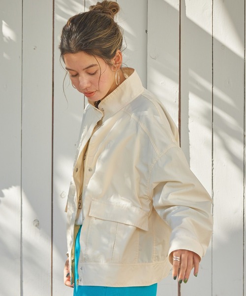 BAYFLOW（ベイフロー）の「スタンドカラーフライトジャケット（その他