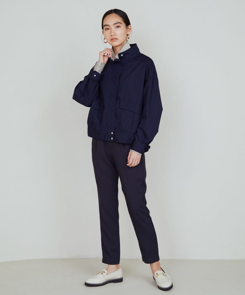 【ちゃー】スタンドカラーフライトジャケット WEB限定】スタンドカラーフライトジャケット（その他アウター）｜ADAM