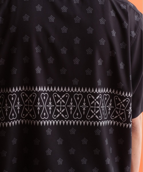 schott（ショット）の「【WEB LIMITED】Schott/ショット/ORIGINAL BANDANA SHIRT/オリジナル バンダナシャツ（シャツ/ブラウス・メンズ・ブラック/ネイビー・2XL/L/XL/M）」の8枚目の写真